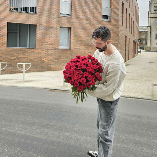 Bouquet Antoine- Roses Rouges de l'Amour