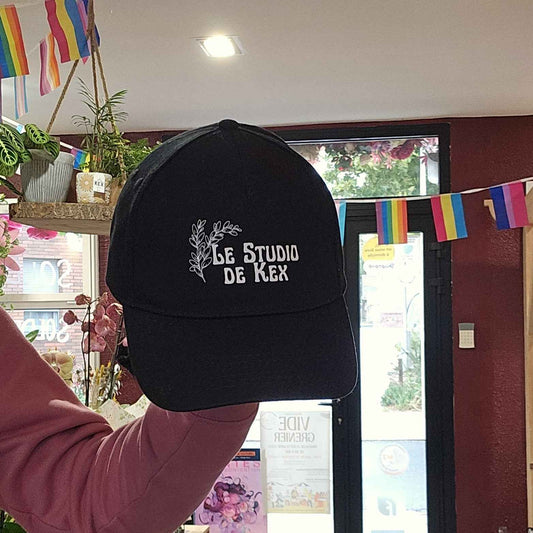 Casquette Noire Le Studio de Kex - Style Baseball