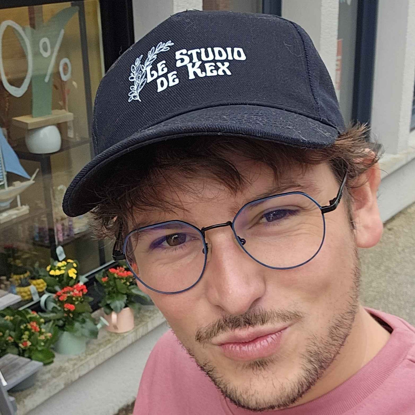 Casquette Noire Le Studio de Kex - Style Baseball