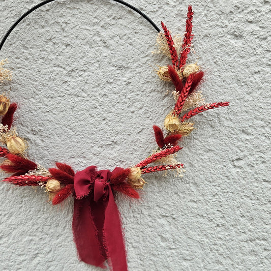 Couronne Murale Rouge Jaune
