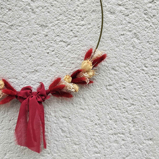 Couronne Murale Rouge et Jaune