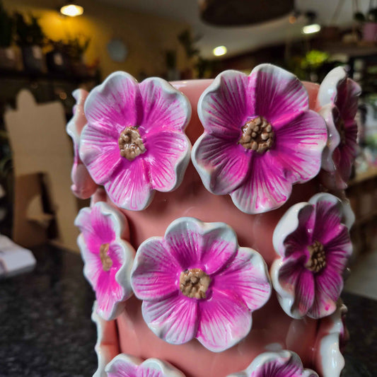 Vase Rose Pâle tendance