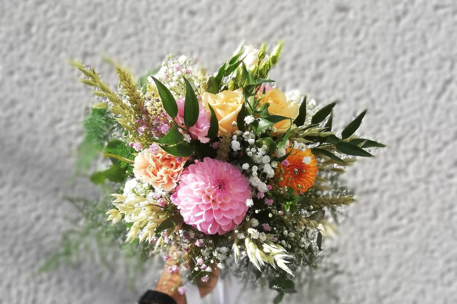 Bouquet fleurs fraîches