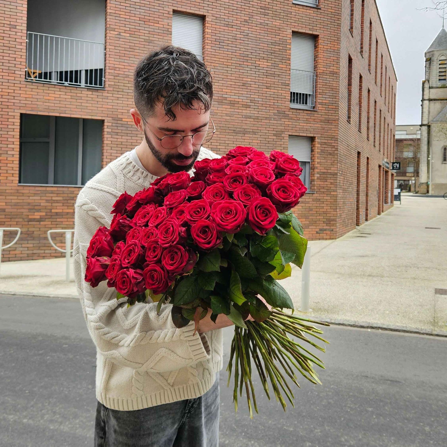 Bouquet Antoine- Roses Rouges de l'Amour