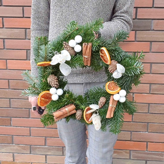 Atelier Couronne de Sapin - Fêtes de Fin d'Année