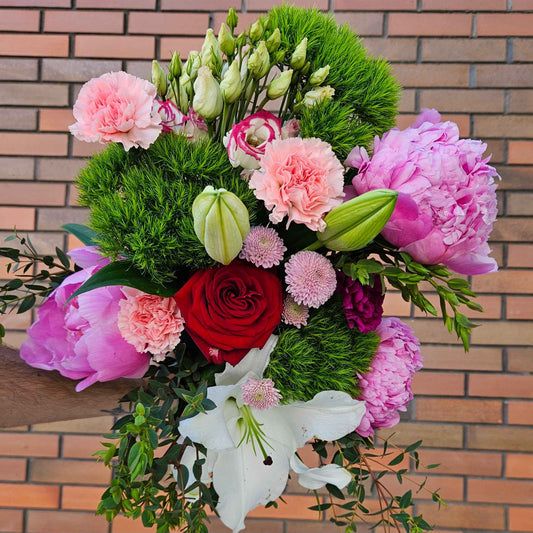 Bouquet Juju - pivoines MAI JUIN