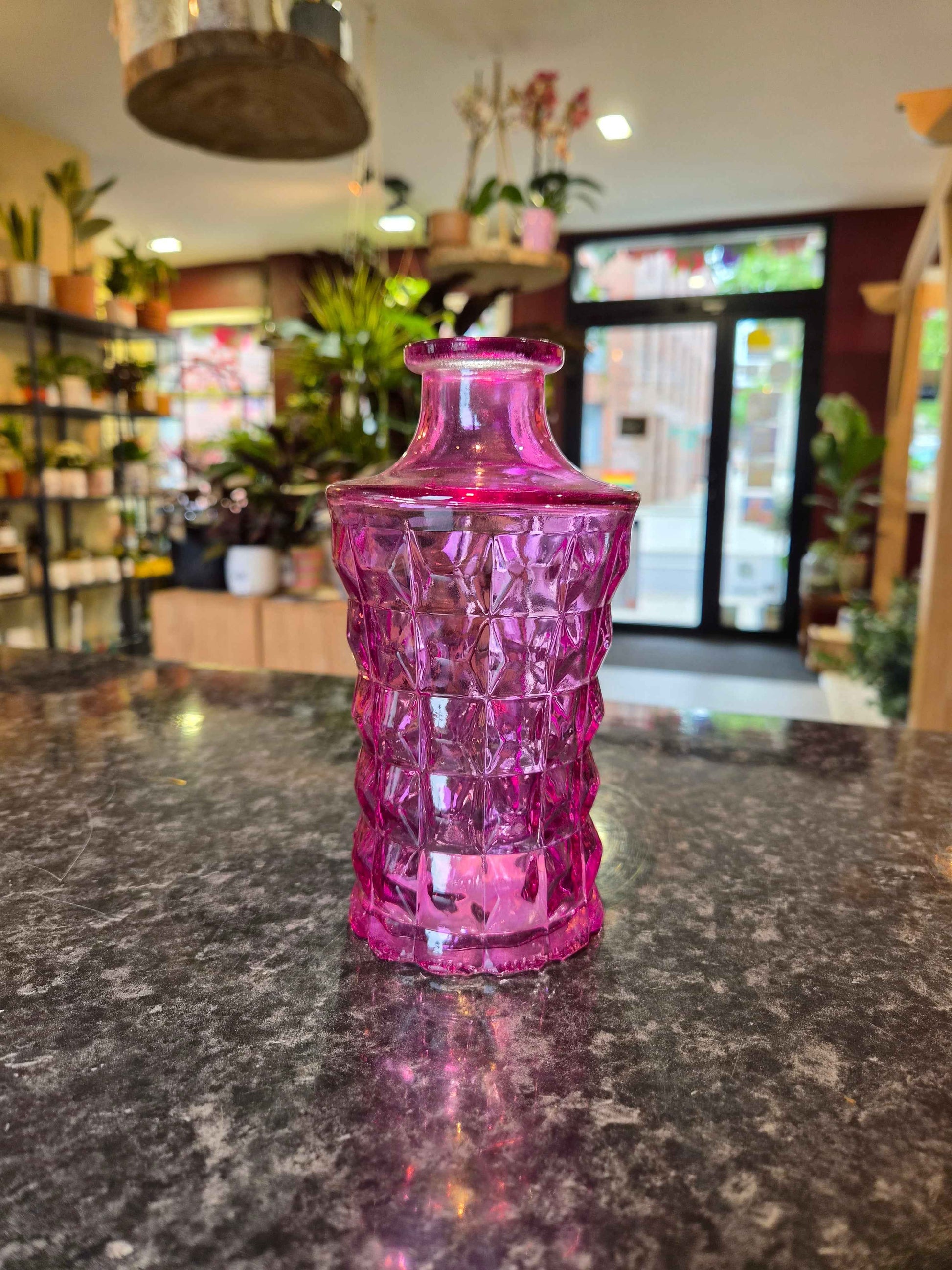 Vase Serena Rose & Fuchsia