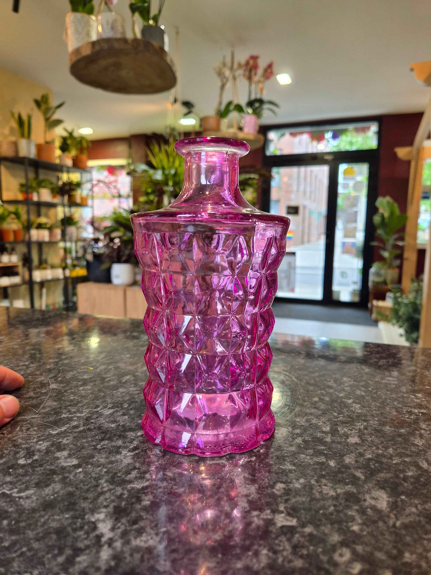 Vase Serena Rose & Fuchsia