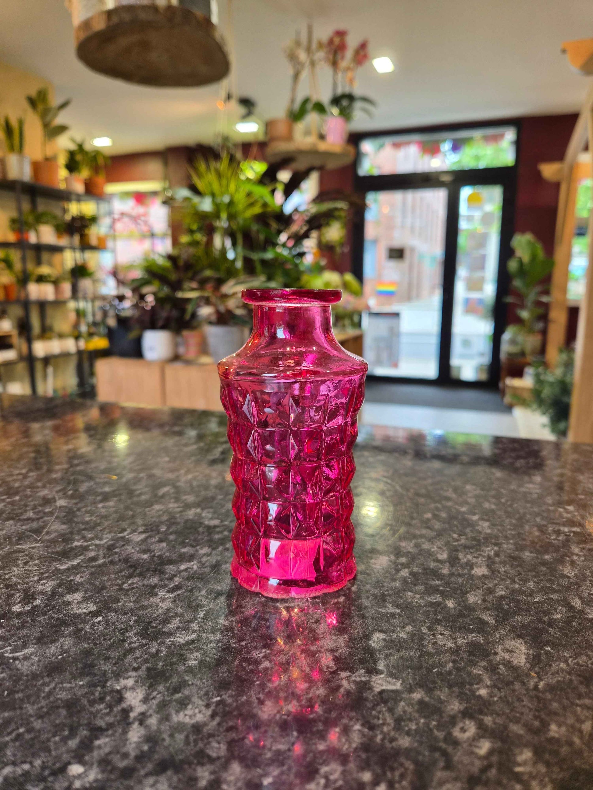 Vase Serena Rose & Fuchsia
