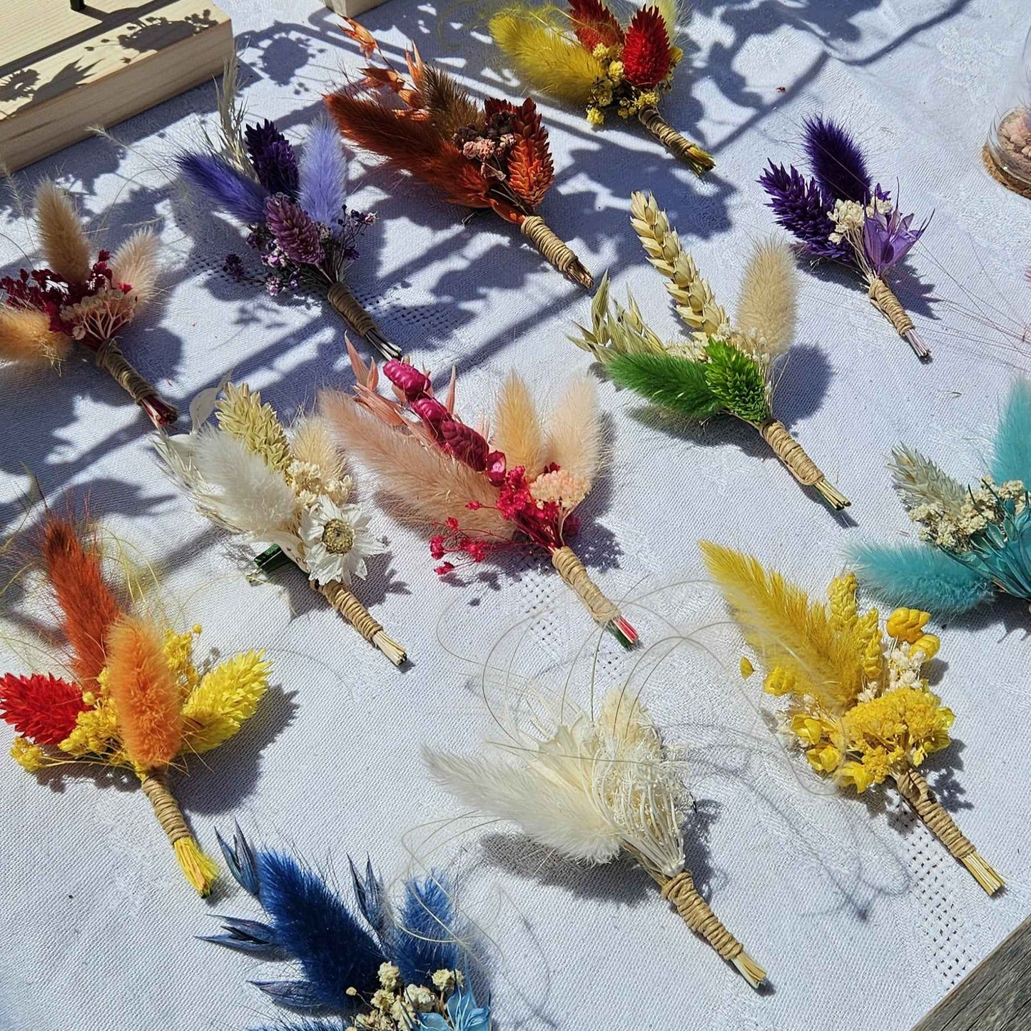 Boutonnière Personnalisable - Toutes Couleurs