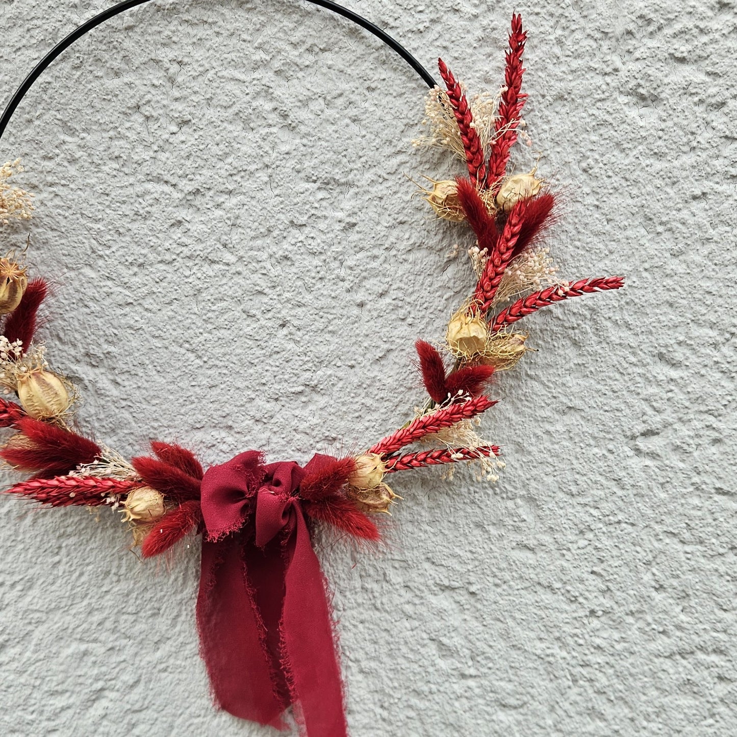 Couronne Murale Rouge Jaune