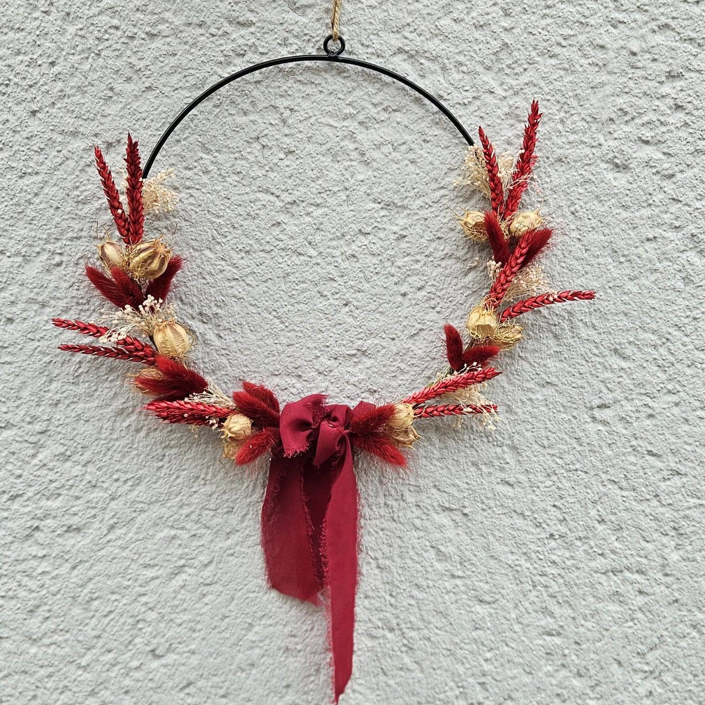 Couronne Murale Rouge Jaune