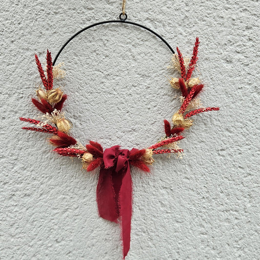 Couronne Murale Rouge Jaune
