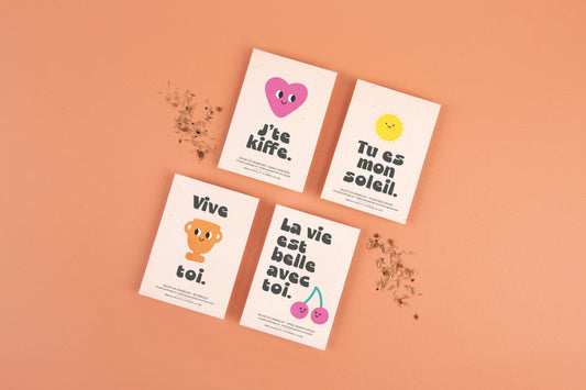 J'te kiffe - Sachet de graines de Basilic