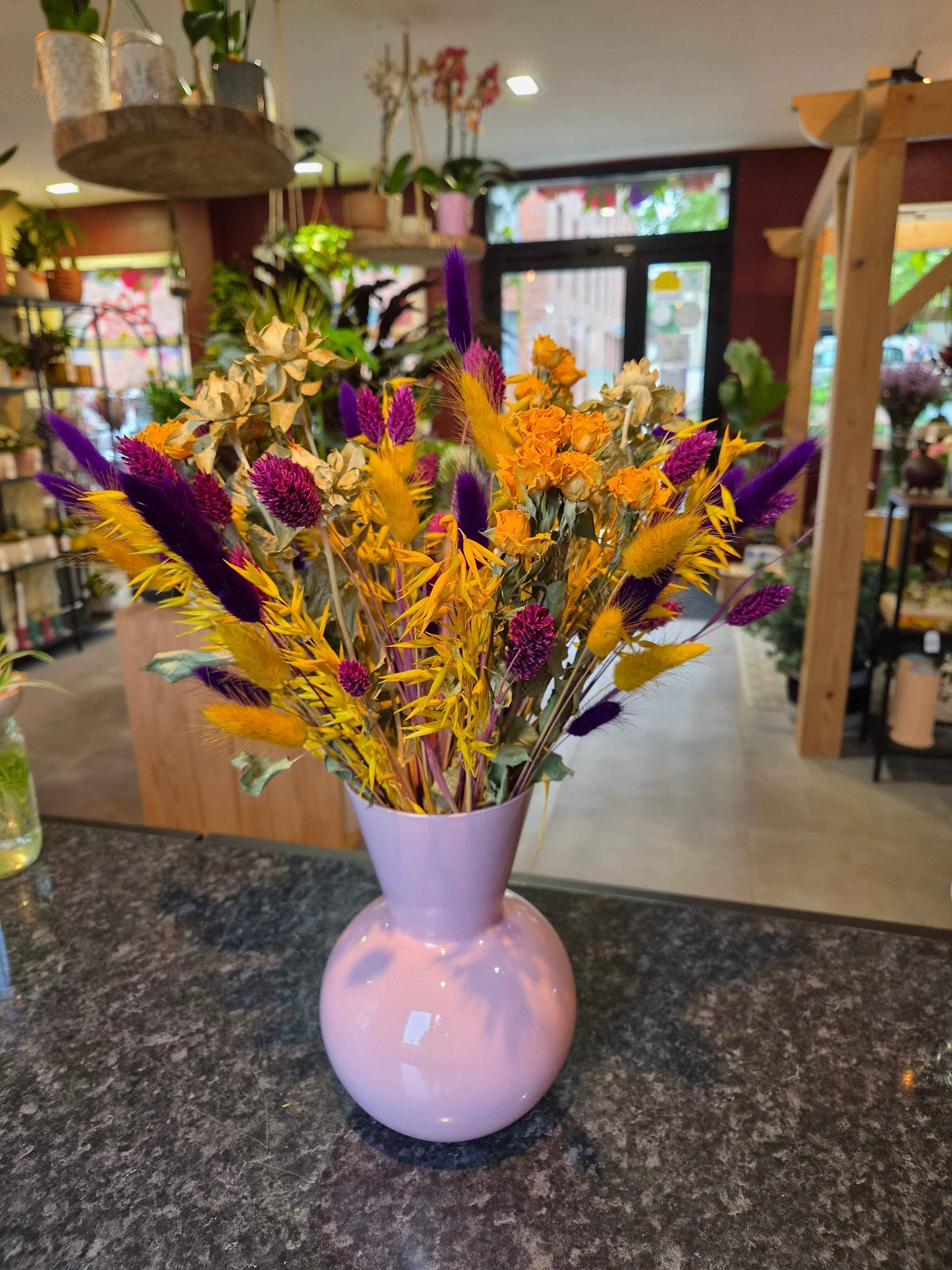 Vase Elly Rose Pâle