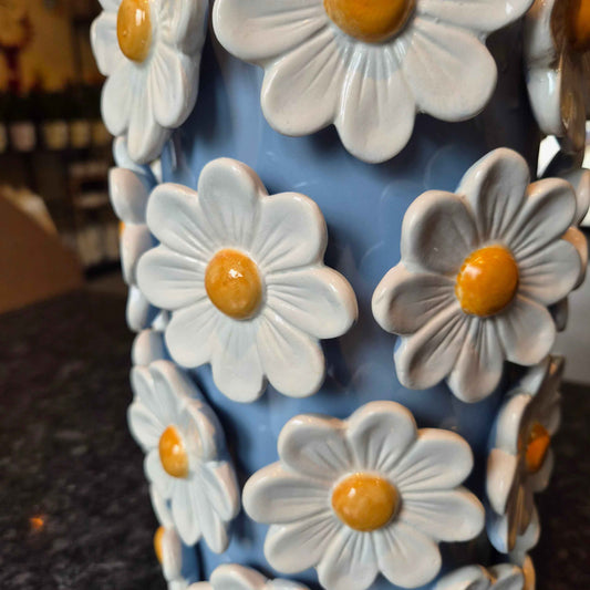 Vase Bleu Printanier