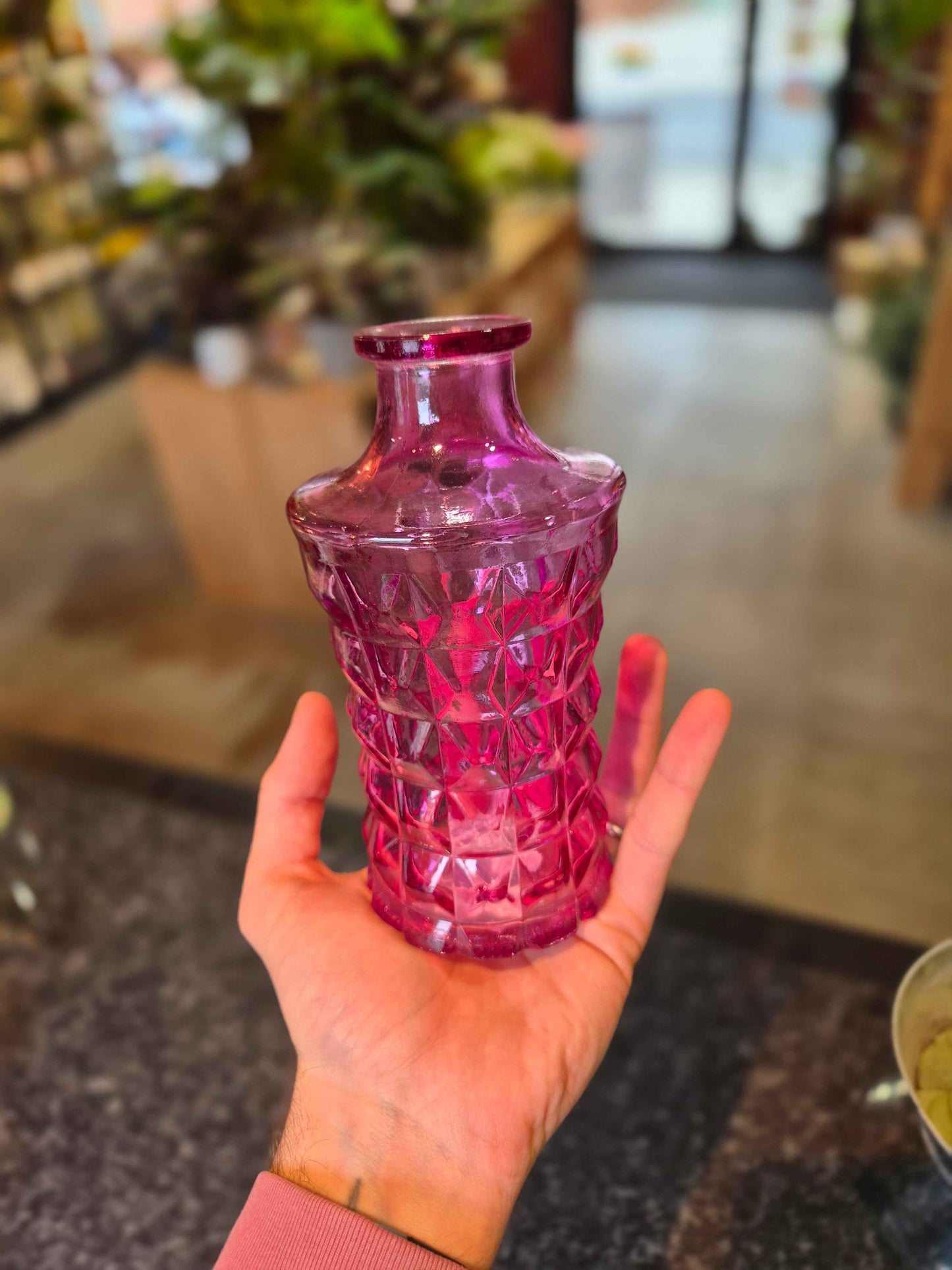 Vase Serena Rose & Fuchsia